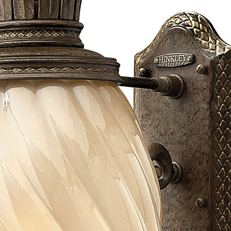 Plantation 1 Light Wall Lantern, 28" H x 10.25" W x 13.75" D, Incandescent