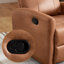 Fauteuil inclinable manuel oscillant et pivotant de 30,7 po de largeur Kiea-83617103
