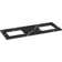 Silestone Quartz 61-In Vanity Top With Double Rectangle Cutouts