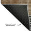 Tapis géométrique de qualité supérieure lavable à la machine Ashington AMF1829-1881603502