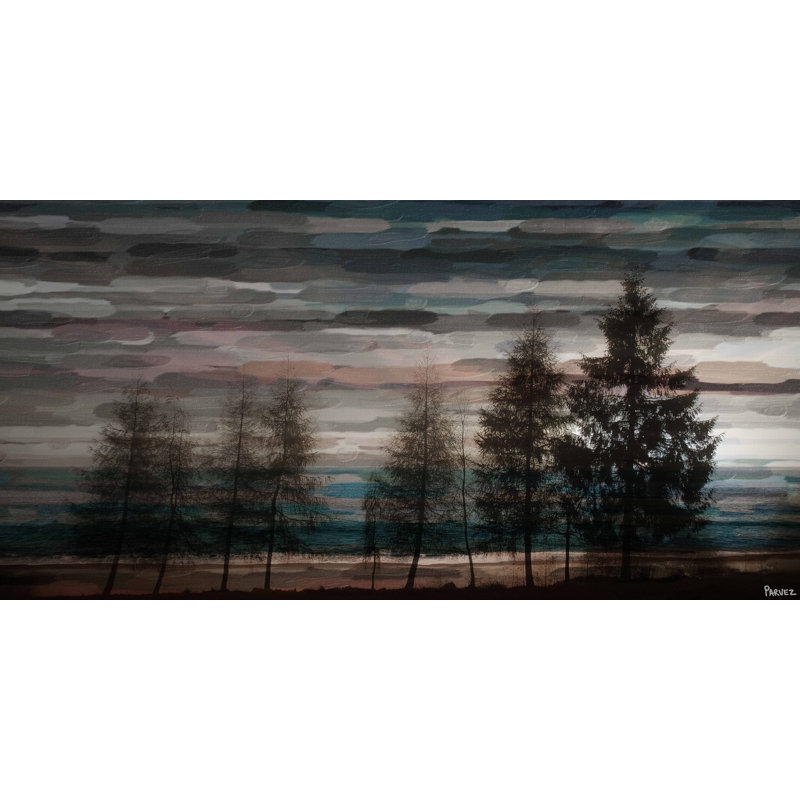 Reflection by Parvez Taj - Print on Canvas, 30" H x 60" W