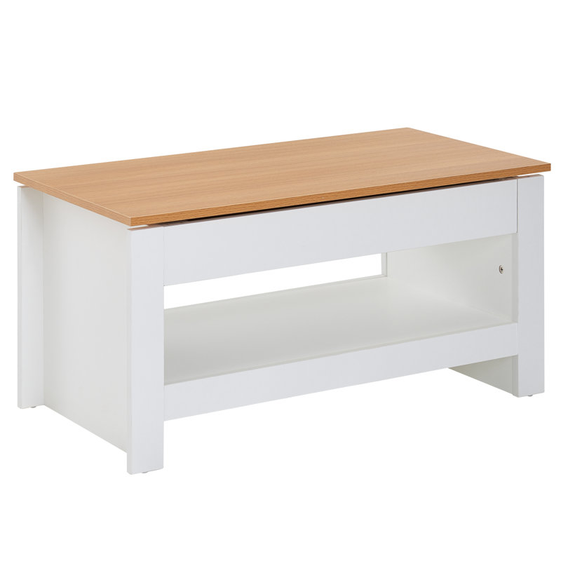 Shona Sled Coffee Table with Storage, 45cm H x 85cm L x 47cm D
