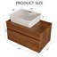 Meuble-lavabo flottant l 31,5 po avec lavabo-1933947615