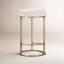Quinn Upholstered Fabric Counter Stool-826214201