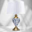 Edie 57cm Toile de Jouy Vintage Style Table Lamp-1149422940