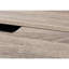 Bureau de travail de 122 cm (48 po) de long pour bureau à domicile, stratifié brun, structure en métal noir, rangement pour ordinateur portable avec tiroirs, piètement en métal-134703989