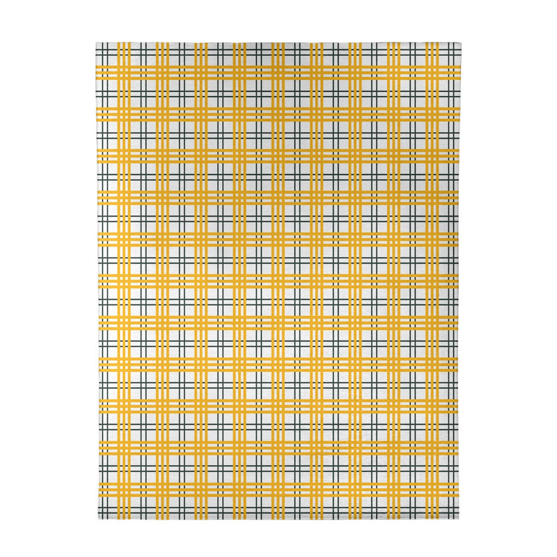 Plaid Indoor Rug, Rectangle 9' x 12'