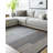 Rectangle Campbelle Patchwork Hand Woven Flatweave Recycled P.E.T. Indoor/Outdoor Area Rug in Gray-110946766