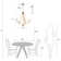 Holk 5 - Light Candle Style Chandelier