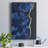 Gilt Indigo I - Wrapped Canvas Print