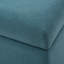 Tufted Square Storage Ottoman, Dark Teal