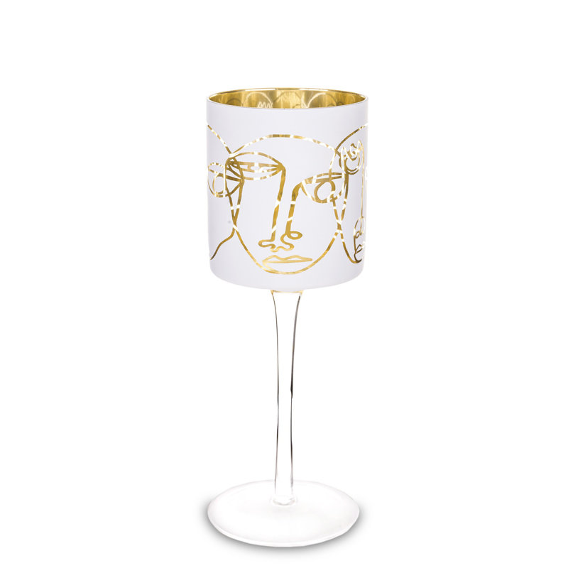 Froid Glass Tabletop, 25cm H x 9cm W x 9cm D