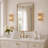 Daine 1-Light Iron Textured Glass Wall Sconce
