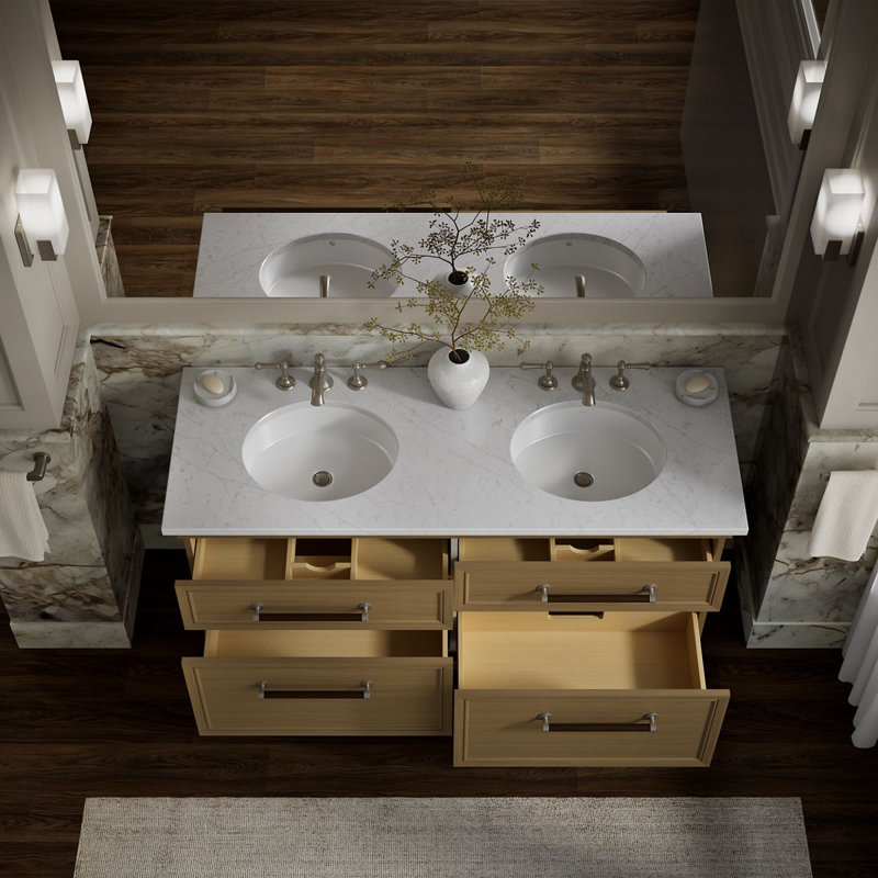 Artifacts Vanity 60 Inches, Cream