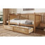 Lit de jour en rotin traditionnel pour un espace limité, chambre d'amis, aucun sommier nécessaire-2105045065