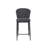 Upholstered Counter Stool with Metal Frame