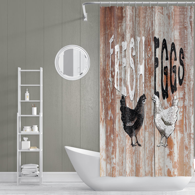 Edison Park Shower Curtain, 93" H x 70" W