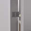 Porte de douche coulissante double 44 à 48 po x 76 po pour salle de bain, verre trempé transparent de 1/4 po (6 mm), cadre en aluminium et configuration réversible
