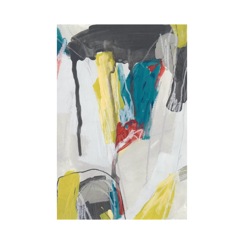 Mix & Mingle II by June Erica Vess - Wrapped Canvas Gallery-Wrapped Canvas Giclée, 66.04 cm H x 45.72 cm W