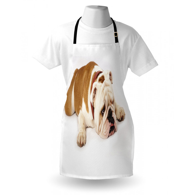 Tablier bouledogue anglais