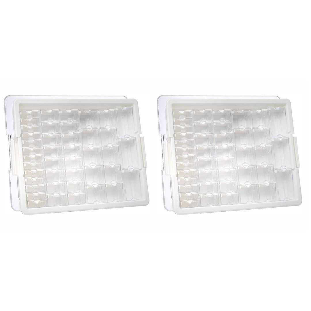 Elizabeth Ward Assorted Organizer Plastic Art Carrying Case Bead Storage Solutions Pack