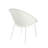 Two Accent Chair Units , Modern Simple Aesthetic, Construction, Polypropylene Resin, 32.16" Height, Assembly Required Duo Piece, Functional Design, Material, White Color, 11.51 Lb Weight, Some