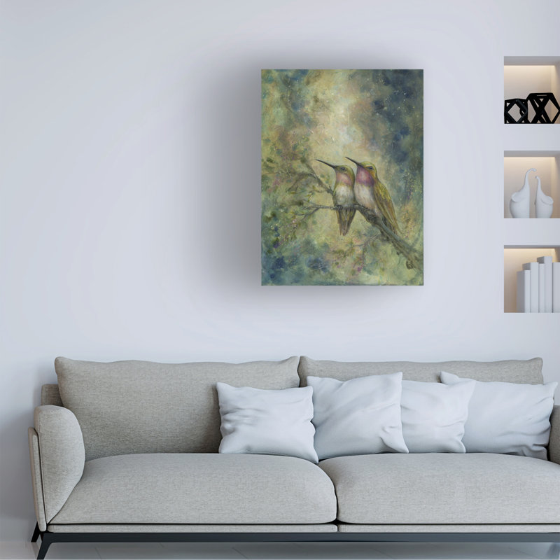 Art mural sur toile tendue - «A Love For Flowers» par Jody Bergsma pour décoration de salon, de chambre à coucher ou de bureau - 14 x 19