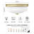Flush Mount Ceiling Light with Frosted Glass Shade