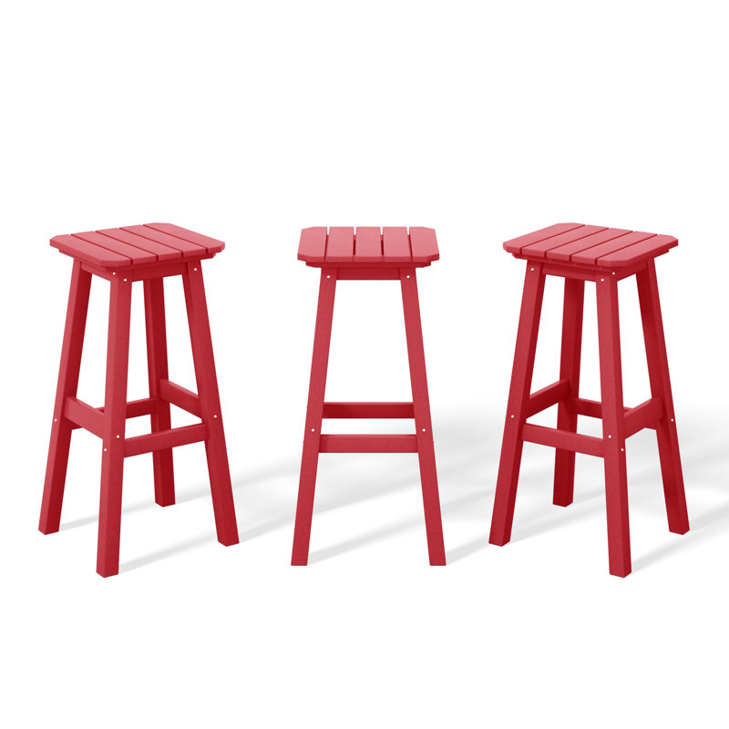 Tabouret de bar 29 po Laguna, Rouge