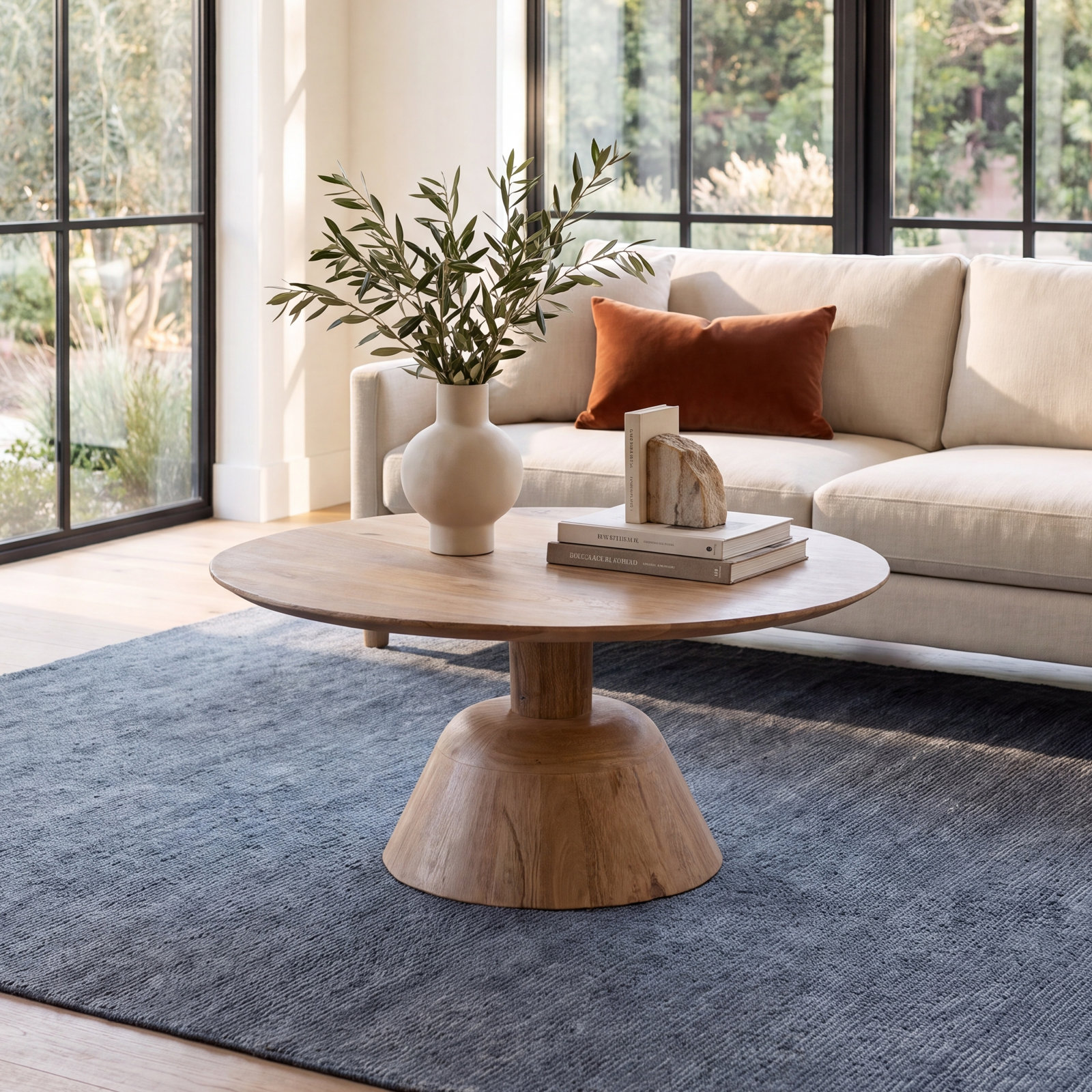 30" Round Mango Coffee Table