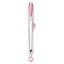 Pinces en silicone 13,25 po pour cuisiner, griller et servir Tovolo, sorbet rose