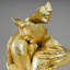 Coriolano Polyresin Hugging Couple Figurine for the Living Room, Classy Sculpture Home Decor-91142766-91142767