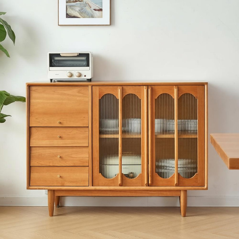 Modern minimalist multi-functional sideboard