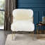 Fauteuil d'appoint rembourré en laine 24,5 po-1937791974