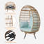 Fauteuil œuf de jardin pivotant en osier-96071640-96071648
