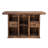 66 " L Solid Wood Bar Cabinet