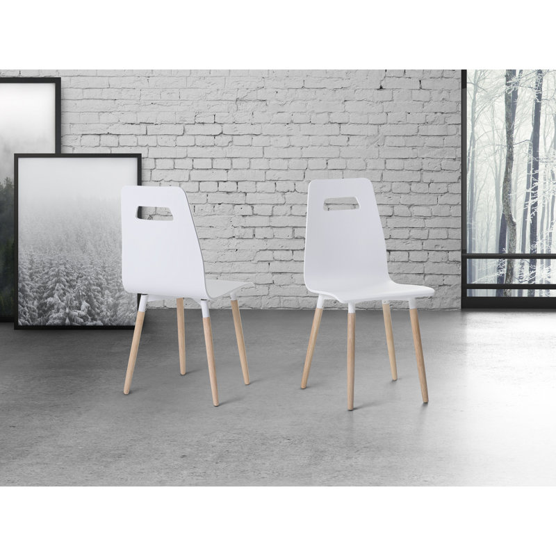 42cm H Solid Wood Side Chair