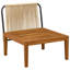 60 cm W Patio Sofa with Cushions-1586938441
