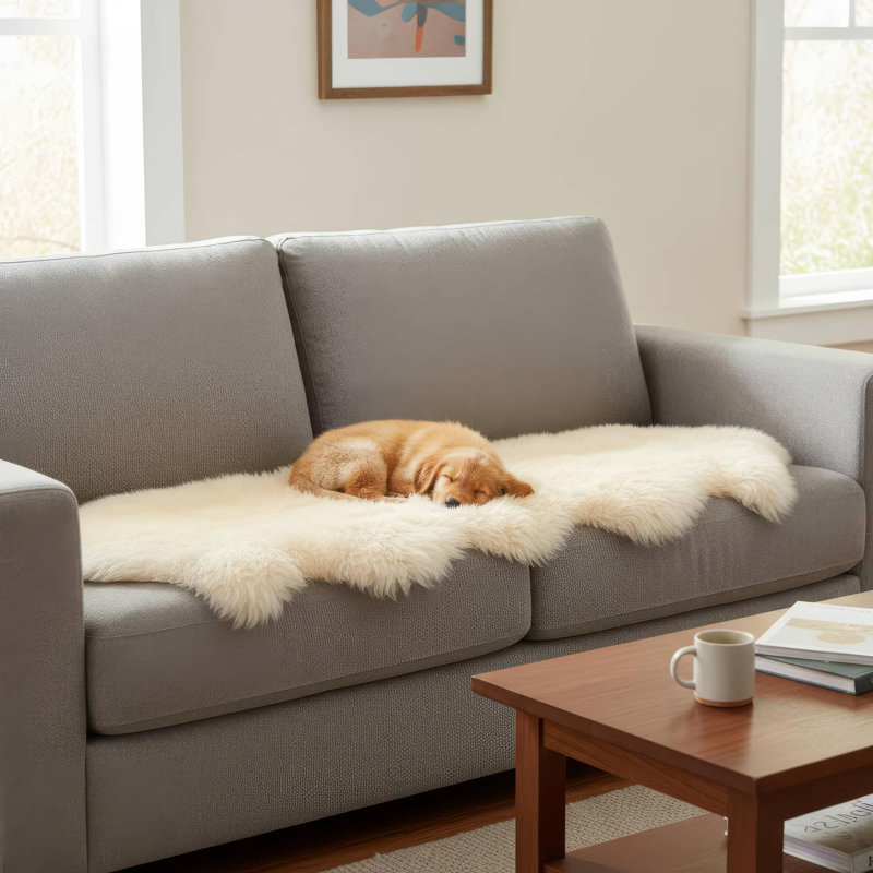 Tapis champagne fait à la main Fraley, Nouveauté 2 pi x 6 pi
