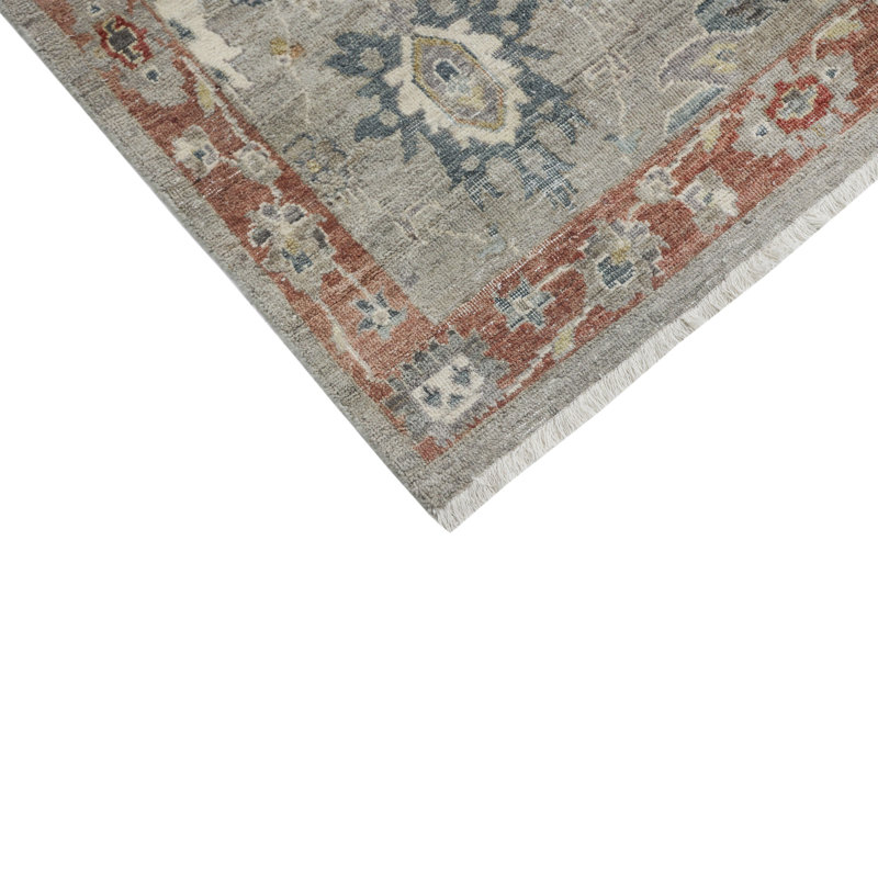 Gray Antique Revival Wool Rug