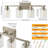 Aarien 4-Light Dimmable Vanity Light-989320875