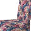 Chaise d'appoint rembourrée bohémienne rose et bleue