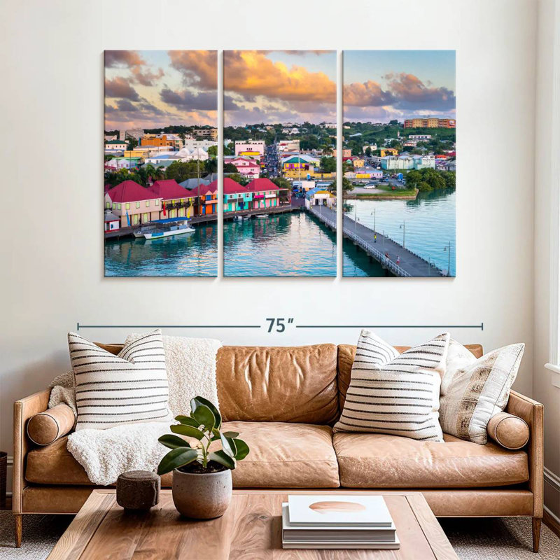 Sebbie St. John's, 42" H x 65" W