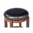 Deltrice Swivel Solid Wood Counter Stool-694182073