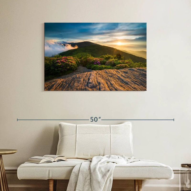 Alvord Appalachian Flower Field, 26" H x 39" W