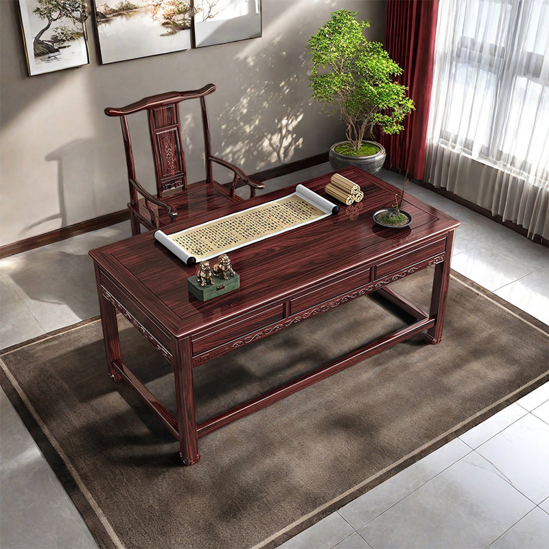 Chinese style high-end table and chair combination