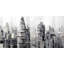 «Gray City Gray», toile encadrée - décoration murale urbaine