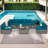 7 Piece Outdoor Sectional Furniture Patio Furniture Set With Adjustable Backrest-764157143-764157163