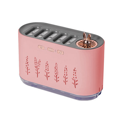 Humidificateur USB avec affichage d'humidité Humidificateur à vapeur froide pour plantes de chambre à coucher et de bureau Facile à nettoyer