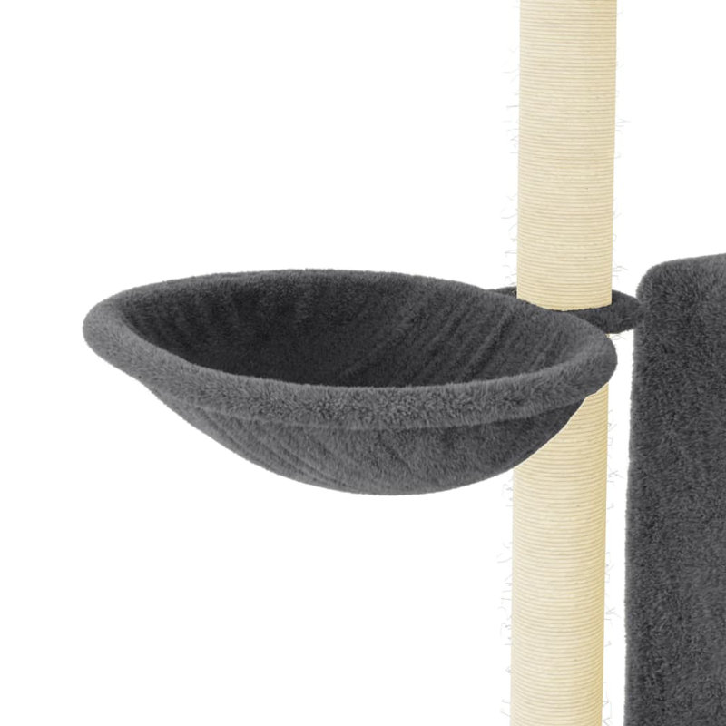 Wellston 96.5cm H Cat Tree, Dark Grey